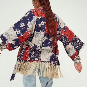 Free People Cherry Blossom Kimono